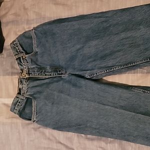 Vintage Lawman Western Jeans. BUTTONS DOWN LEGS